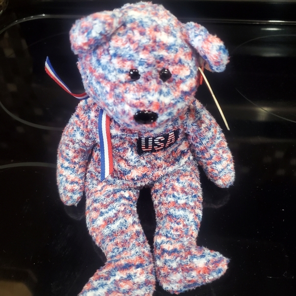 Beanie Baby USA Bundle of Four Bears⁷ - Picture 16 of 16